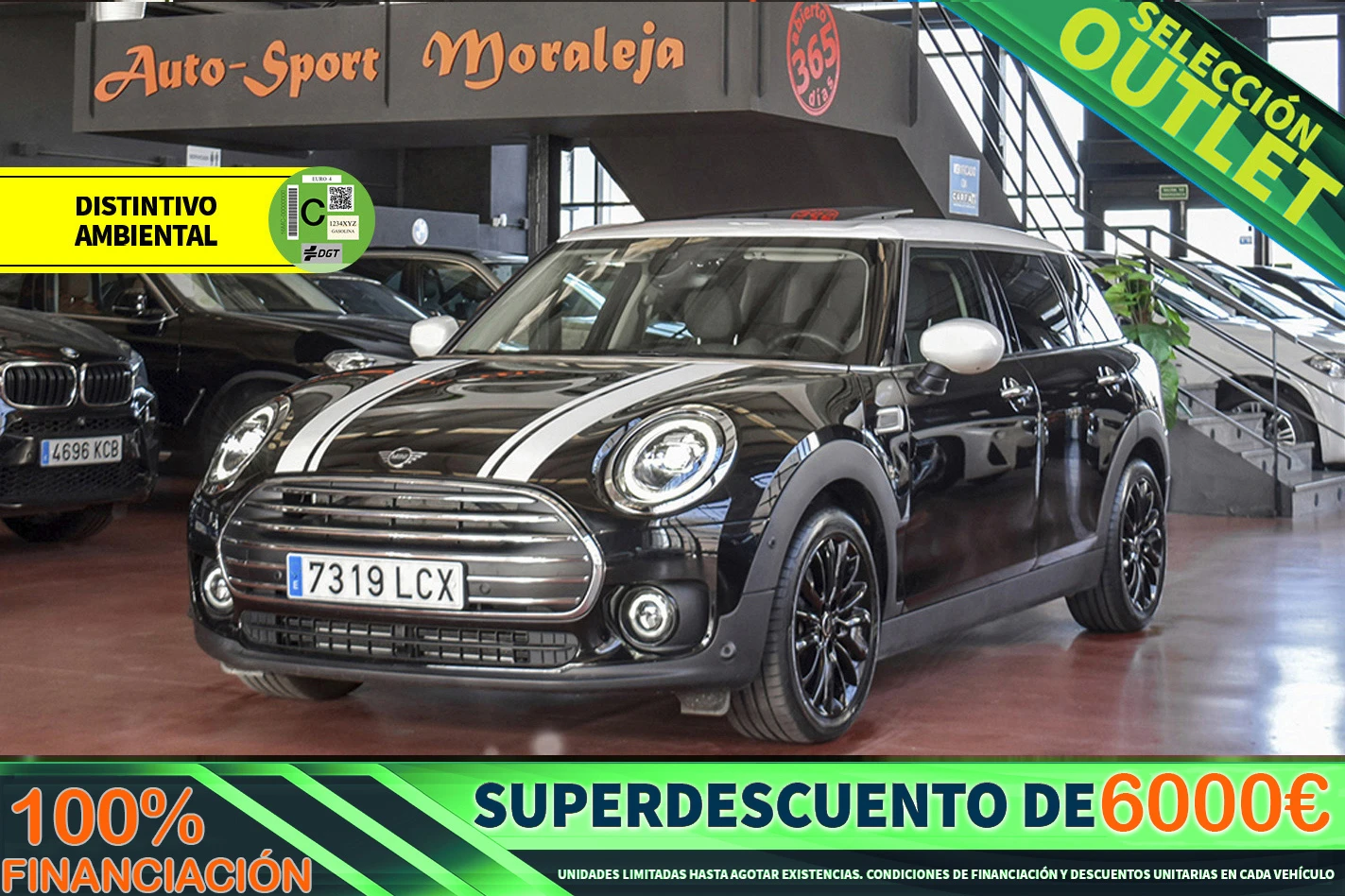 MINI Clubman Cooper 136cv Automático Black de segunda mano en Madrid desde 32.400 euros #3596