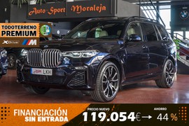 BMW X7 ocasión 40dA xDrive · 7 Plazas · Pack M Sport · 340cv Aut