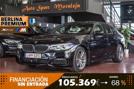 BMW Serie 5 ocasión 530e xDrive Pack M Sport · Comfort Plus, Innovation, Safety & Executive Plus Packs 252cv Aut