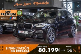 BMW X3 ocasión xDrive 20dA Pack M Sport · Travel Pack 190cv Aut