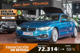 BMW Serie 4 ocasión Gran Coupe 418dA Luxury Line · Innovation, Executive Plus & Lighting Packs  150cv Aut