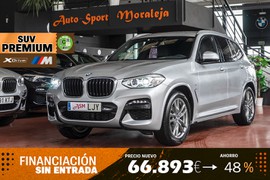 BMW X3 ocasión 20dA xDrive Pack M Sport · Connected Professional Pack 190cv Aut