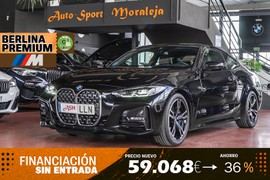 BMW Serie 4 ocasión Coupé 430iA Pack M Sport · Connected Pro Pack 258cv Aut