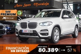 BMW X3 ocasión 20dA xDrive xLine · Comfort & Connected Pro Packs 190cv Aut