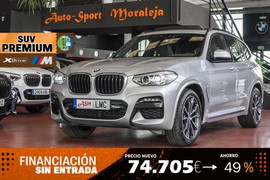 BMW X3 ocasión 20dA Hybrid xDrive Pack M Sport · Connected Plus Pack 190cv Aut