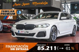 BMW Serie 5 ocasión Touring 530e Hybrid Pack M Sport · Connected Pro Pack 292cv Aut