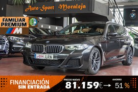 BMW Serie 5 seminuevo Touring 520dA Hybrid Pack M Sport · Innovation & Connected Pro Packs 190cv Aut