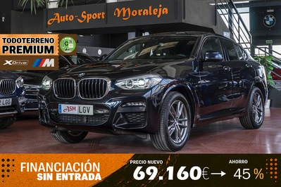 BMW X4 20dA xDrive Pack M Sport · Connected Plus Pack 190cv Aut ocasión