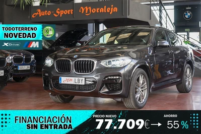 BMW X4 20dA xDrive Pack M Sport · Connectivity Pack 190cv Aut ocasión