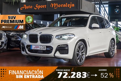 BMW X3 20dA xDrive Pack M Sport 190cv Aut ocasión