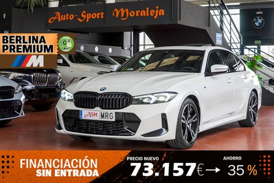 BMW Serie 3 330iA Pack M Sport · Travel, Comfort & Connected Pro Packs 258cv Aut seminuevo