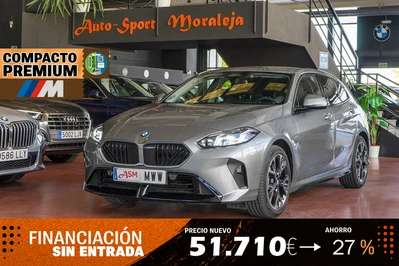 BMW Serie 1 120dA M Sport Design · Premium Pack 163cv Aut seminuevo