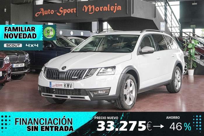 SKODA Scout Combi 2.0TDi 4X4 Scout Edition 150cv Aut DSG-7 ocasión