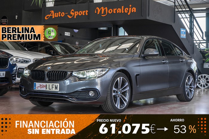 BMW Serie 4 Gran Coupe 418dA Sport Line Executive Pack 150cv Aut ocasión