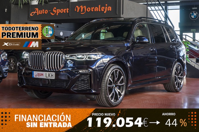 BMW X7 40dA xDrive · 7 Plazas · Pack M Sport · 340cv Aut ocasión