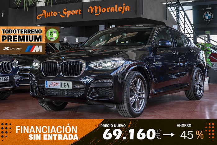 BMW X4 20dA xDrive Pack M Sport · Connected Plus Pack 190cv Aut ocasión