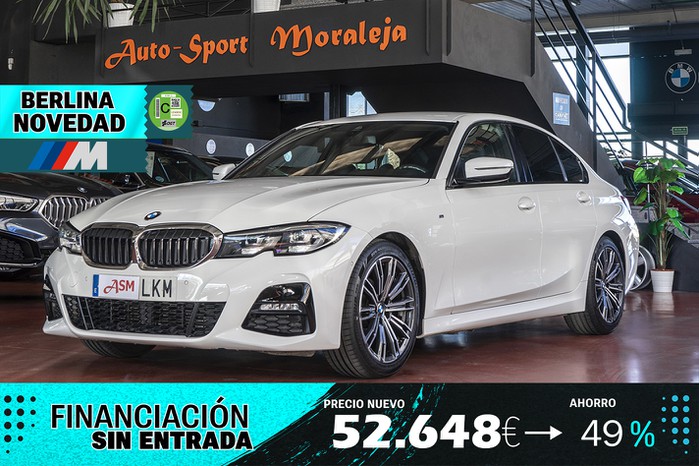 BMW Serie 3 318dA Pack M Sport 150cv Aut ocasión