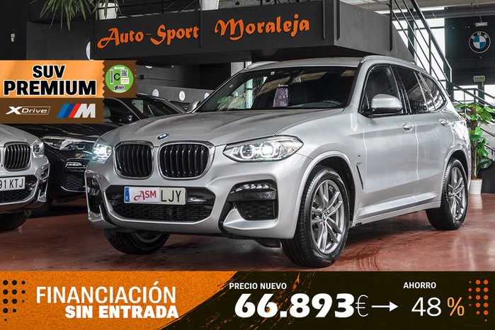 BMW X3 20dA xDrive Pack M Sport · Connected Professional Pack 190cv Aut ocasión