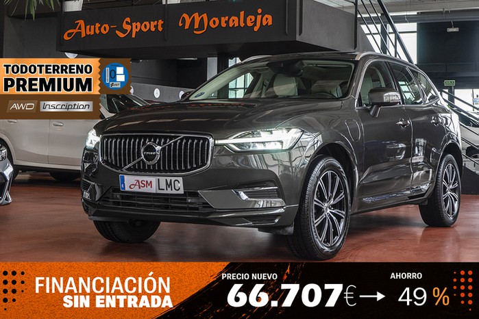 VOLVO XC60 2.0i AWD Hybrid T6 Recharge · Inscription Edition 340cv Aut FWD 8 Vel ocasión