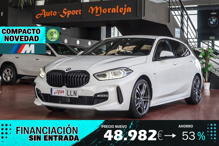 BMW Serie 1 118dA Pack M Sport · Connected Pro Pack 150cv Aut ocasión