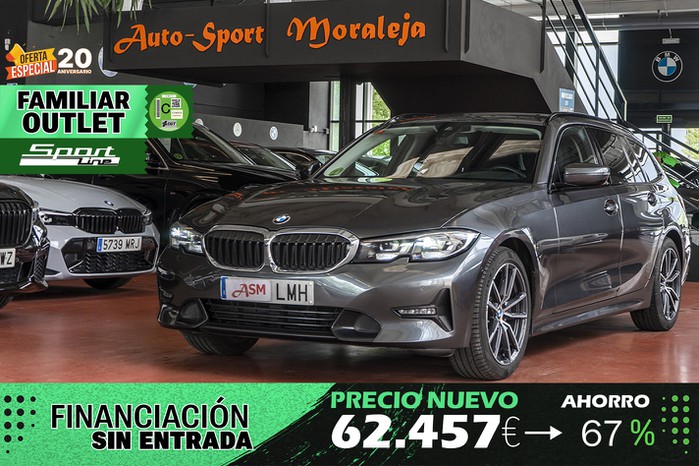 BMW Serie 3 Touring 320dA Sport Line · Connectivity Pack 190cv Aut outlet