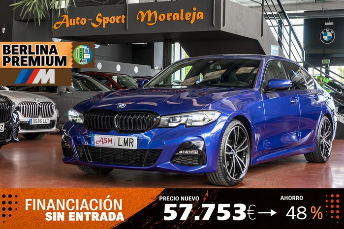 BMW Serie 3 318dA Hybrid Pack M Sport · Connected Pro Pack 150cv Aut ocasión