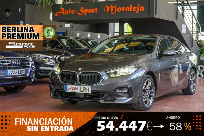 BMW Serie 2 Gran Coupe 218dA Sport Line · Connected Pro Pack 150cv Aut ocasión