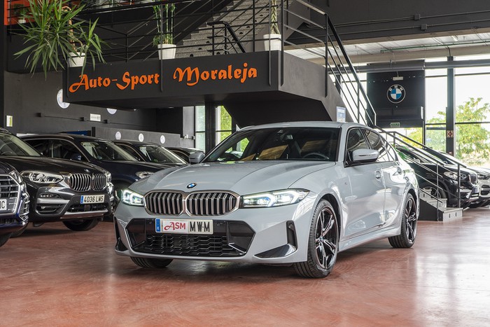 BMW Serie 3 318dA Hybrid Pack M Sport · Connected Pro & Comfort Packs 150cv Aut seminuevo